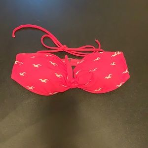 Hollister size medium swim top .